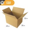 【宅配120サイズ】 宅配配送用ダンボール箱 [ 45×35×32cm ]