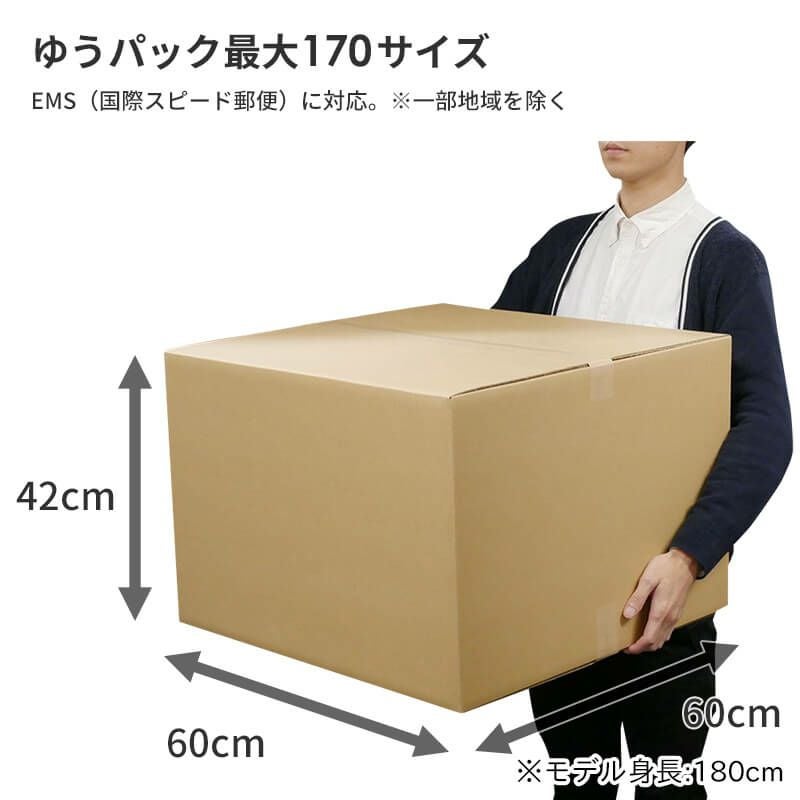 イプ　　　170サイズ箱 宅配170サイズ】 宅配配送用ダンボール箱 [ 60×60×42cm ] | ボックスバンク