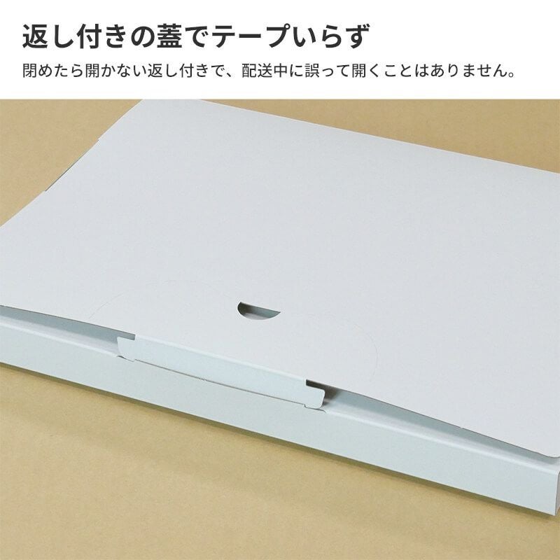 FY04】ポスト投函用ダンボール箱 [ 310×227×23mm ] | ボックスバンク