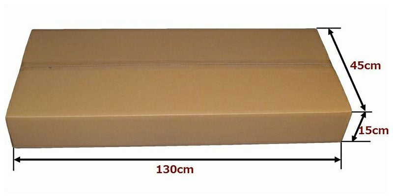 【宅配190サイズ】 ギター用ダンボール箱 [ 130×45×15cm ]