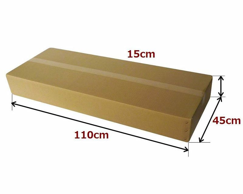 【宅配180サイズ】 ギター用ダンボール箱 [ 110×45×15cm ]