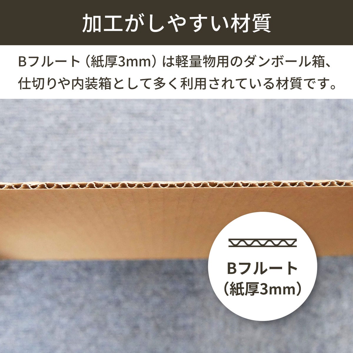 【FB10】 板ダンボール A4サイズ [ 297×210mm ]