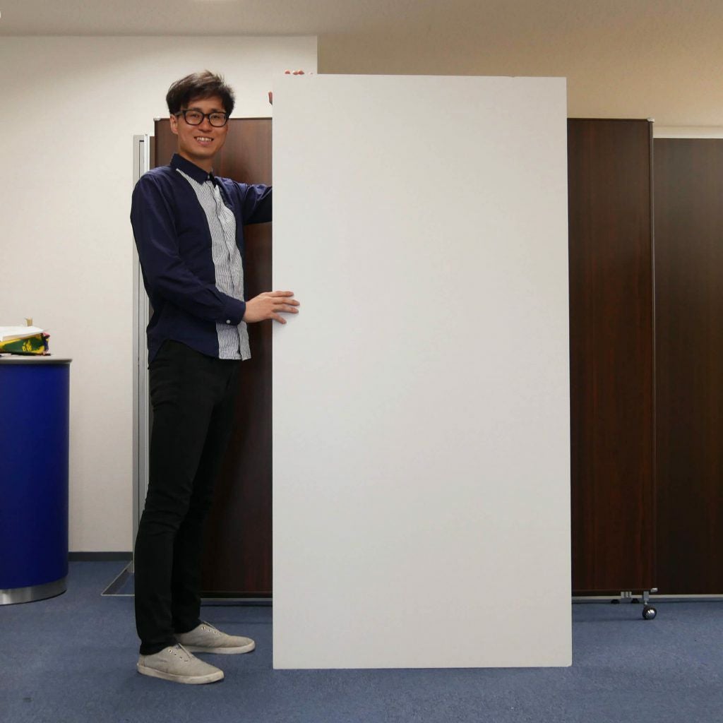 FB14】 白板ダンボール [ 180×90cm ] | ボックスバンク