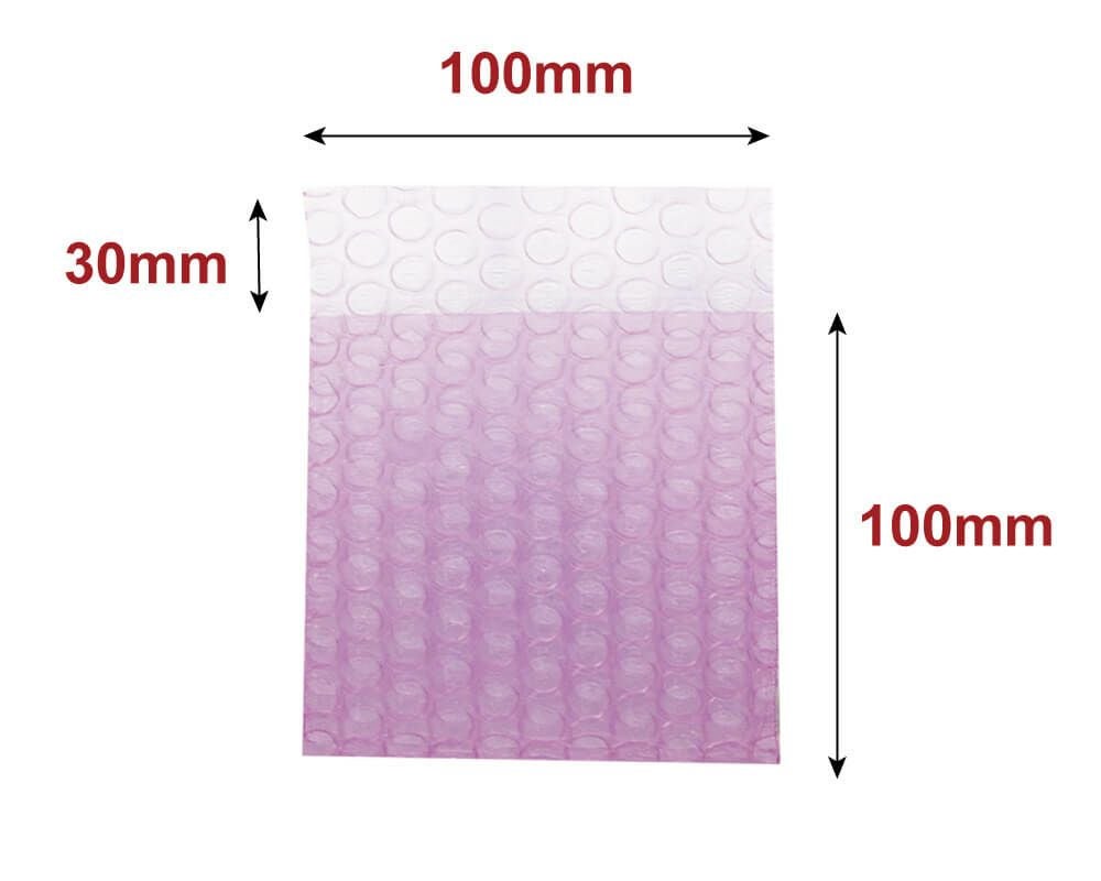 【Sサイズ】プチプチ袋 [ 100×100+30mm ]