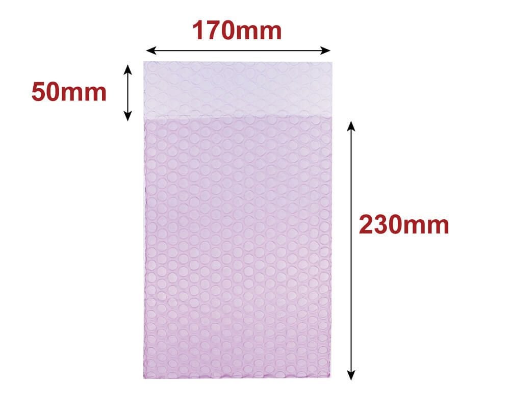 【A5サイズ】プチプチ袋 [ 170×230+50mm ]