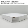【Sサイズ】 ピザ箱 白 [ 210×210×（高さ）40mm ]