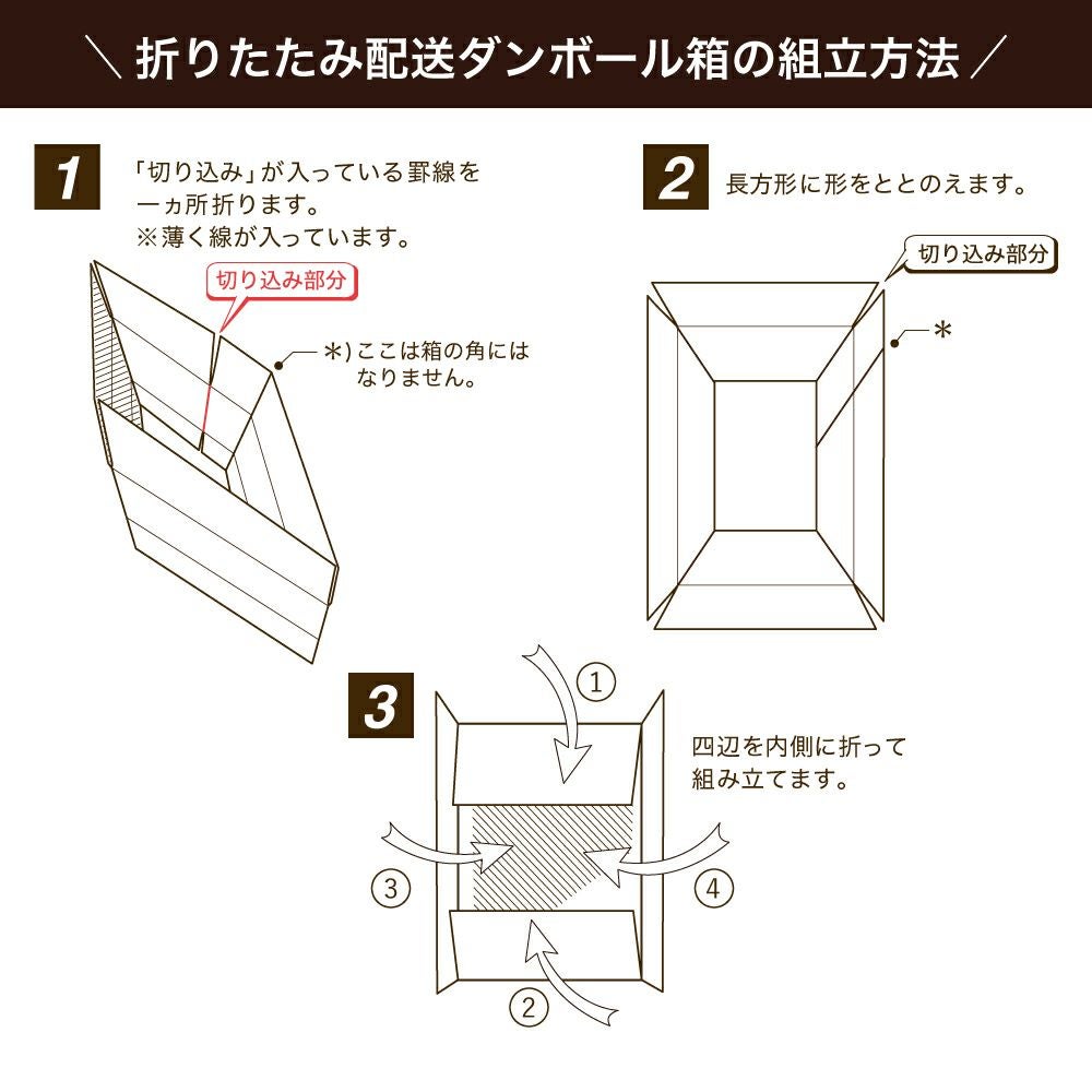 宅配120サイズ】 宅配配送用ダンボール箱 [ 45×35×27.5cm ] | ボックス