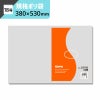 LD規格ポリ袋 紐なし 【厚み0.025×幅380×高さ530mm】スワン