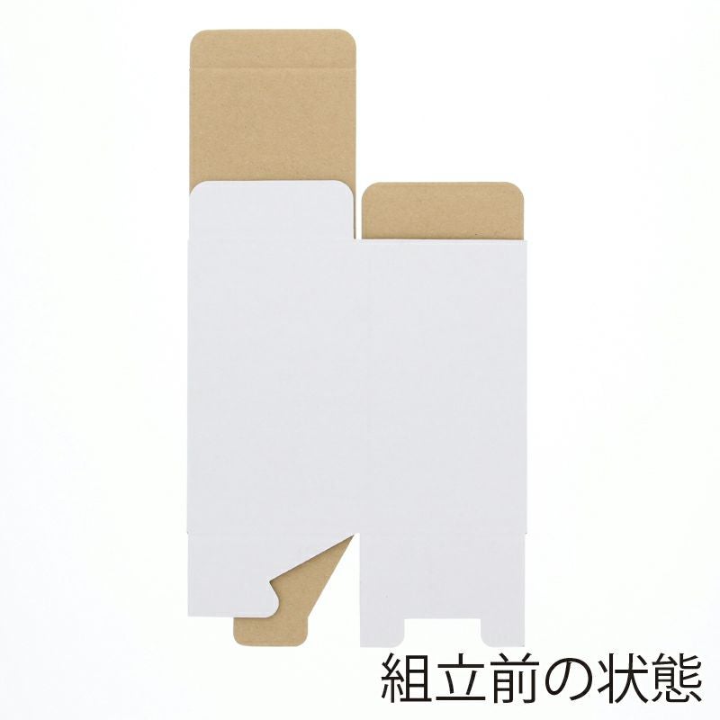 フリーボックス 白無地 【内寸:85×85×高145mm】HEIKO