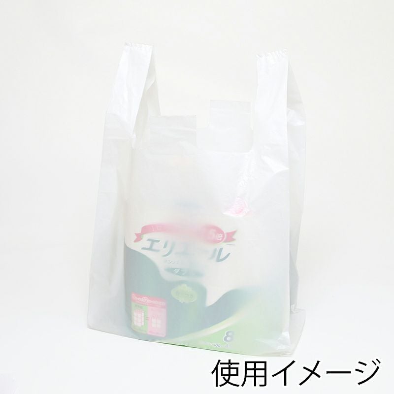 ヘイコー レジ袋 EFハンド 3L 【厚0.02×幅345/全体幅490×高580mm(マチ:145mm)】
