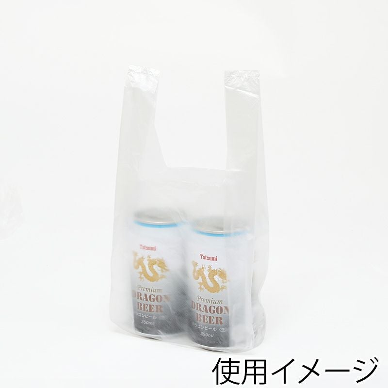 ヘイコー レジ袋 EFハンド 3S ナチュラル 【厚0.012×幅150/全体幅240×高310mm(マチ:90mm)】