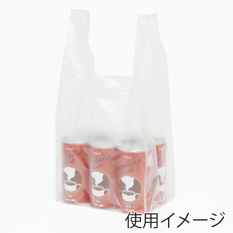 ヘイコー レジ袋 EFハンド S ナチュラル 【厚0.012×幅180/全体幅290×高380mm(マチ:110mm)】