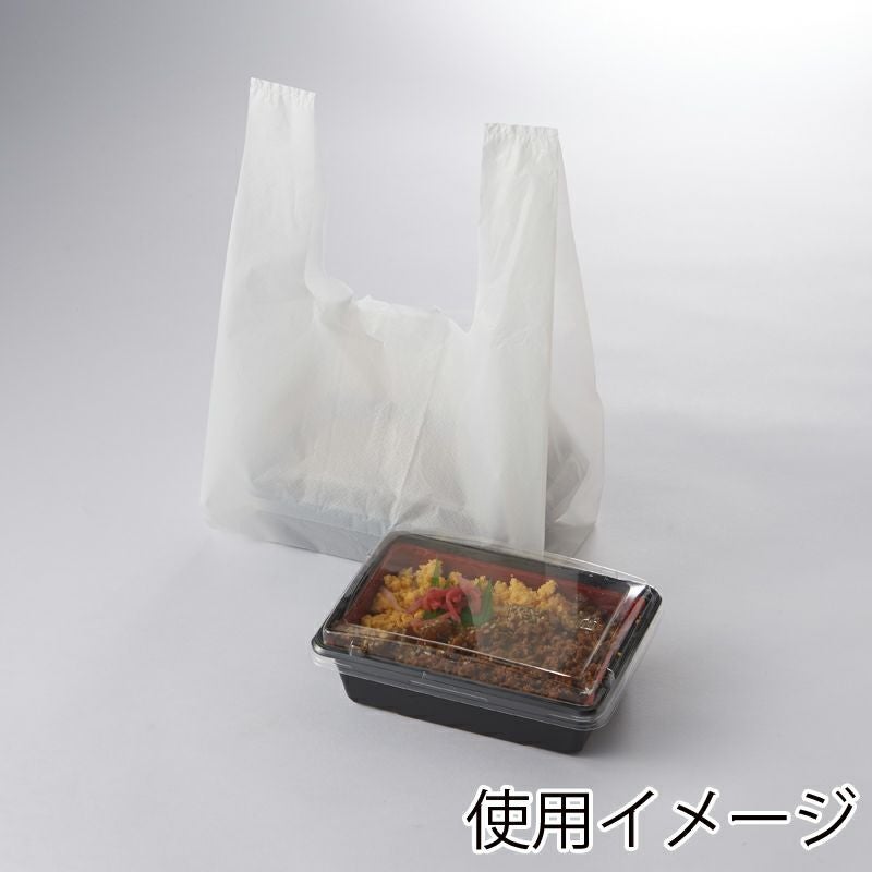 ヘイコー レジ袋 EFハンド 弁当 特小 【厚0.012×幅200/全体幅340×高320mm(マチ:140mm)】