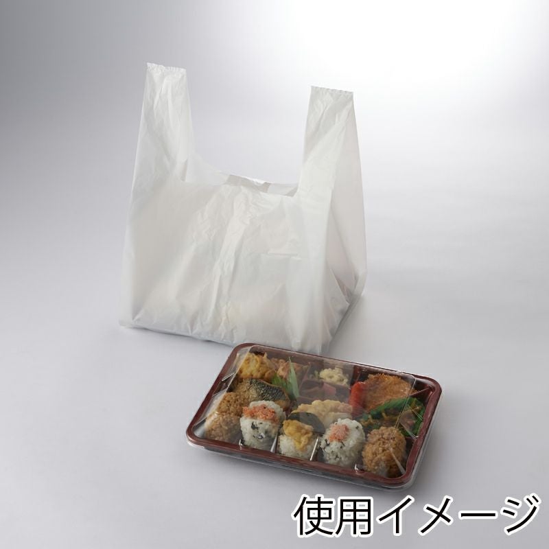 ヘイコー レジ袋 EFハンド 弁当 大 【厚0.012×幅250/全体幅450×高400mm(マチ:200mm)】