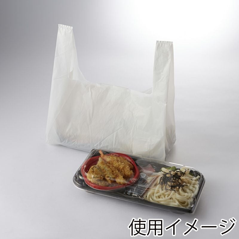 ヘイコー レジ袋 EFハンド 弁当 特大 【厚0.012×幅330/全体幅500×高400mm(マチ:170mm)】
