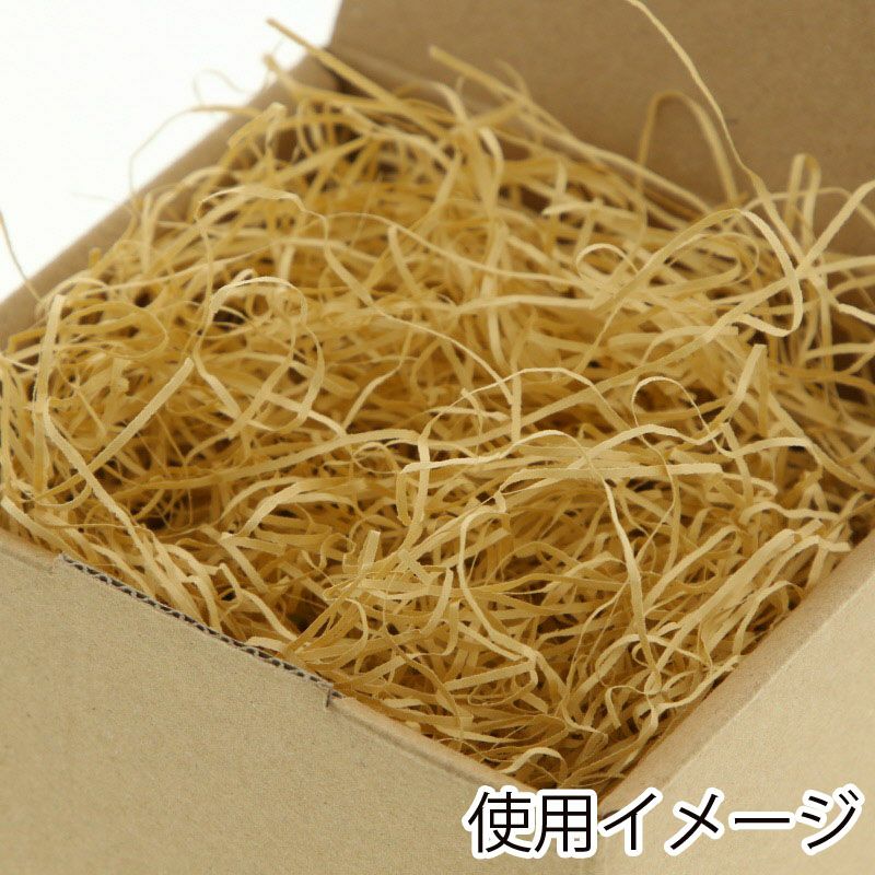 ヘイコー 緩衝材 紙パッキン 業務用 1kg入 クラフト 【30×30×17cm】