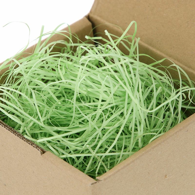 ヘイコー 緩衝材 紙パッキン 業務用 1kg入 ワカバ 【30×30×17cm】